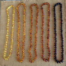 3Win 14  55cm Unisex Baby Mom Gifts Natural Ambar Beads Genuine Ambar 4mm~6