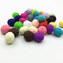 New 50pcs/lot Food Grade Silicone Teeth Beads DIY Necklaces Baby geometry B