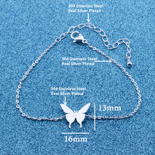Dainty Butterfly Best Friend Charm Bracelets Bff jewelry Women Stainless St