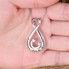 mother's day pendant necklace Love Heart  choker women Silver Plated Neckla