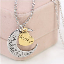 fashion Personalized Family Necklace Mom and Dad brothers and sisters Engli