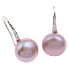 YYW Wedding Bridal  Mom Jewelry Drop Earrings Gold color Real White Pink Pu