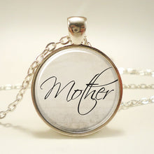 2017 New Mom Necklaces Pendant Round Picture Jewelry Mothers Day Gift Handm