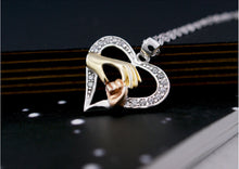 Wholesale 100% Real Pure Sterling Silver Mother and Child hand in hand  Pen