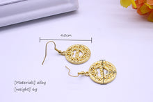 2016 Fashion Alloy Heart Shaped MOM Earrings For Women Girls boucle  Charm