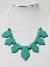 Silicone Teething Necklace Pendants and mix color bead for mom to wear and