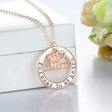 9 Style  Gold Color with Round Shaped Letter of " Mom" Statement Choker Lon