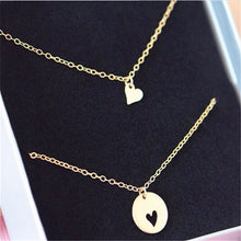 10pcs_11.11 Big sale in Jewelry  2PCS A Set Mother Daughter Necklace Heart
