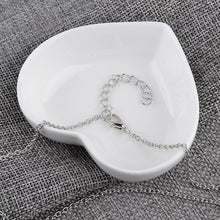 Love "MOM" Crystal Heart Pendant Necklace Mum Pendant Necklace Mother's Day
