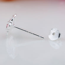 GAGAFEEL Flower Pending 925 Sterling Silver Stud Pending Stud Earrings For