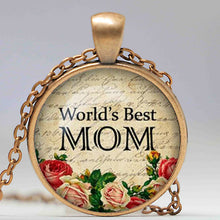 Fashion Mothers day necklace Best Mother pendant World's Best MOM necklace
