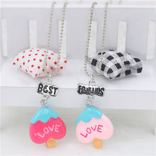 2017 Mom And Kids BFF Jewelry 2Pcs/ Set Best Friends Charms Cut love Letter