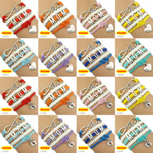 (10 PCS/lot) High Quality Infinity Love Mom Baby Feet Heart Charm Multilaye