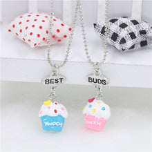 2017 Mom And Kids BFF Jewelry 2Pcs/ Set Best Friends Charms Sweet Ice Cream