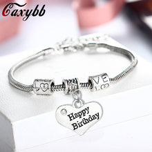 Caxybb Dad Mom Sister Niece Bracelet Jewelry Bracelet of the Friend of Fath
