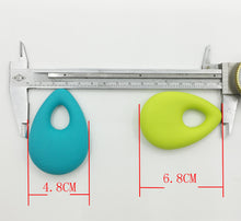 HOT mother's tear Silicone Teething Necklace Pendants for mom to wear and b