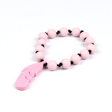 TYRY.HU DIY Creative Feather Pendant Silicone Bracelet Food Grade Silicone