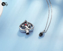 UNY hot sale stainless steel MOM Heart shape Cremation Jewelry Urn Necklace