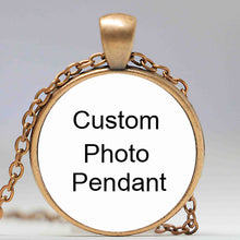 Personalized Photo Pendants Custom Necklace Photo of Baby Child Mom Dad Gra
