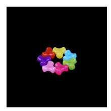 180Pcs Food Grade Acrylic Teeth Beads DIY Necklaces Baby Bracelets Babies C