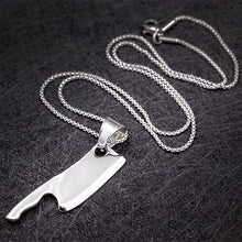Fathers Day Gift Mens Kitchen Knife Jewelry Pendant Best Gift For The Dad T