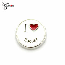 Mixed I Love Floating charms My mom,My dogs,My kids,My grandma,Sports,Nursi
