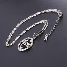 U7 Mothers Day Gifts For Mom Necklace & Pendant Round Rhinestone Crystal Go