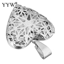 YYW Lover Mom Women Gifts European Jewelry Pendants Romantic Hollow Heart S