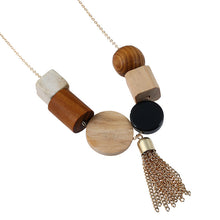 New Statement Necklace Fashion Jewelry Ethnic Tassel Chokers Necklaces Wome