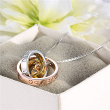 Miss Lady  I Love You Always be with you Mom Engraved Script Trinity  Penda