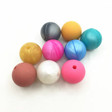 100pcs/lot Food Grade Silicone Teeth Beads DIY Necklaces Baby Bracelets Bab