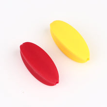 TYRY.HU Silicone Carambola Beads 20Pcs BPA Oval Beads DIY Baby Teether Nurs