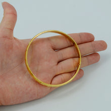 Anniyo 6.3cm and Openable Bangles for Women Gold Color Jewelry Ethiopian Br