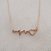 10pcs Heartbeat NecklacecValentines Day Romantic Cardio Jewery Love Necklac