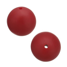 YYW 50PCs 20mm Round Silicone Beads Safe Food Grade FDA Approval Jewelry Mo
