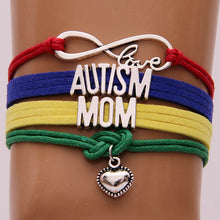 Infinity Love Autism Mom/Nana/Grandma / Mimi/ Aunt/Sister/Dad etc Bracelets