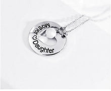 New Arrive Mother Daughter Love Pendant Necklaces Fashion Jewelry Family Me