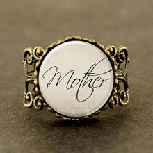 Mom Mothers Day Gift Idea Mothers Day Ring women men jewelry mother charm-i