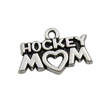 HAEQIS Fashion Hockey Mom Alloy Letter Charms Vintage Finding Message Charm