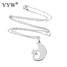 YYW European Lover Woman Gifts Mom Original Color Stainless Steel Chain Jew