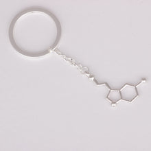 2016 Love Dopamine keychain  Structural Formula Chemical keychains Love Hap