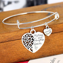 Heart Mother And Daughter Bracelet Family Mother's Gifts Women Love Female