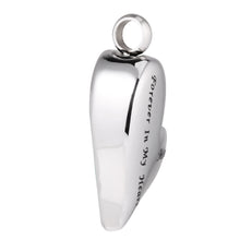Mom Forever In My Heart Cremation Jewelry Ash Urn Pendant Necklace Memorial