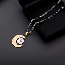 Abaicer Mother's Day Necklace Moon Heart Mom Mother Pendant Statement For W