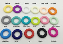 Large Donut Pendant(s) for BPA Free Silicone Teething Necklace Baby teether