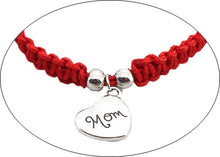 13.8mmx15mm Alphabet Heart Shape Charm With Double Side Letter Mom Daughter