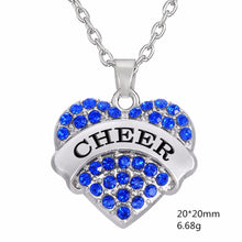 Lemegeton  Rhinestone Pendant necklaces  CHEER & CHEER MOM  SISTER Necklace
