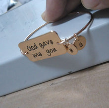 God Gave Me You Bracelet,  Mother's love Bracelet, Christmas Gift for Mom,
