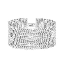 Imixlot 2017 New Europe Hot Golden Silvery Female Rhinestone Multilayer Bra
