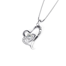 YFN Brand 925 Sterling Silver Pendant Necklace for Mother's Day Gifts Rhine